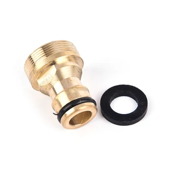 

1PCS Brass Faucets Standard Connector Washing Machine Gun Quick Connect Fitting Pipe Connections For Garden Tools Random