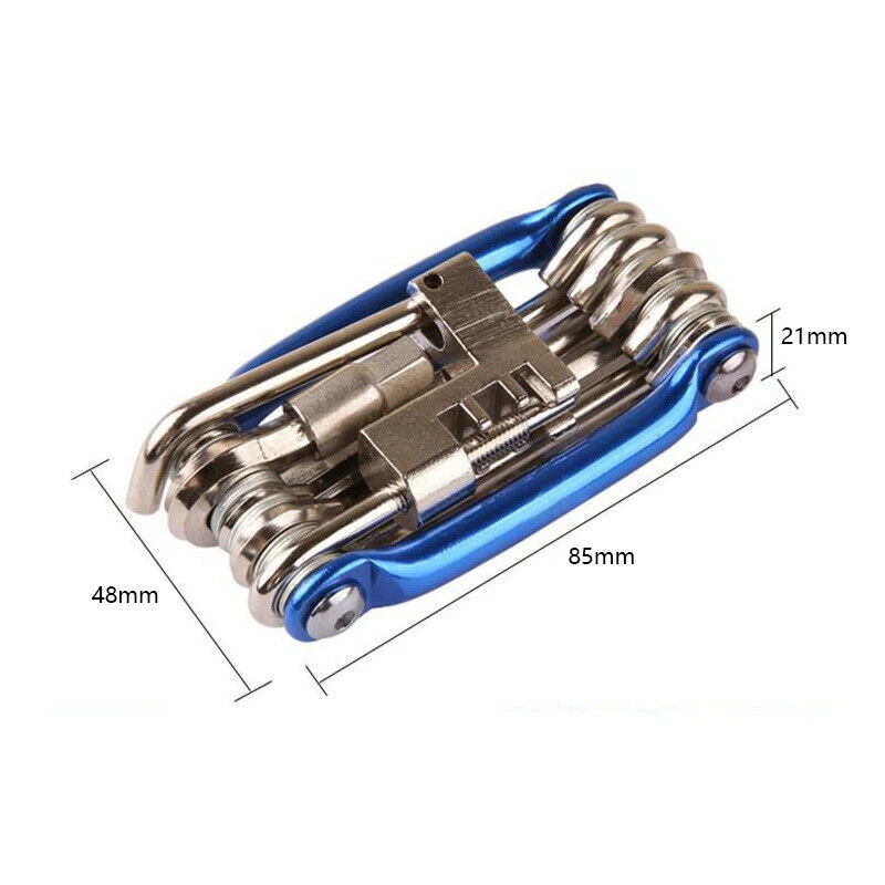 10 в 1 Набор инструментов для ремонта велосипеда многофункциональный инструмент Шестигранный спицевой ключ Отвертка дорожный MTB велосипед Портативные велосипедные инструменты