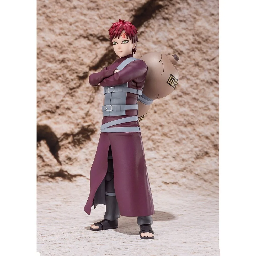 Аниме Наруто Shippuden Гаара пять Kazekage Фиксатор шеи фигурка коллекция модель детские