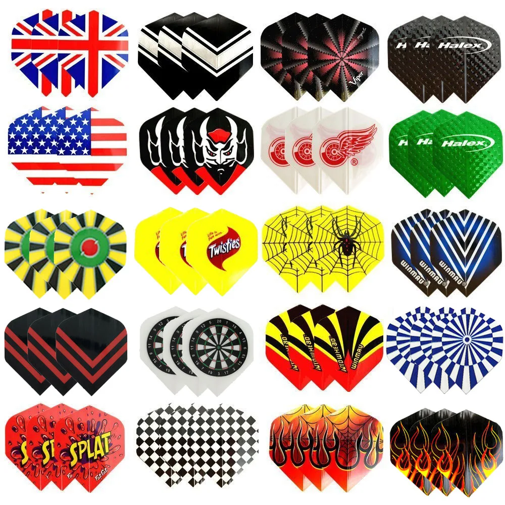 12PCS high quality Nice Darts Flights for Professional Darts Tail Outdoor Sport. 