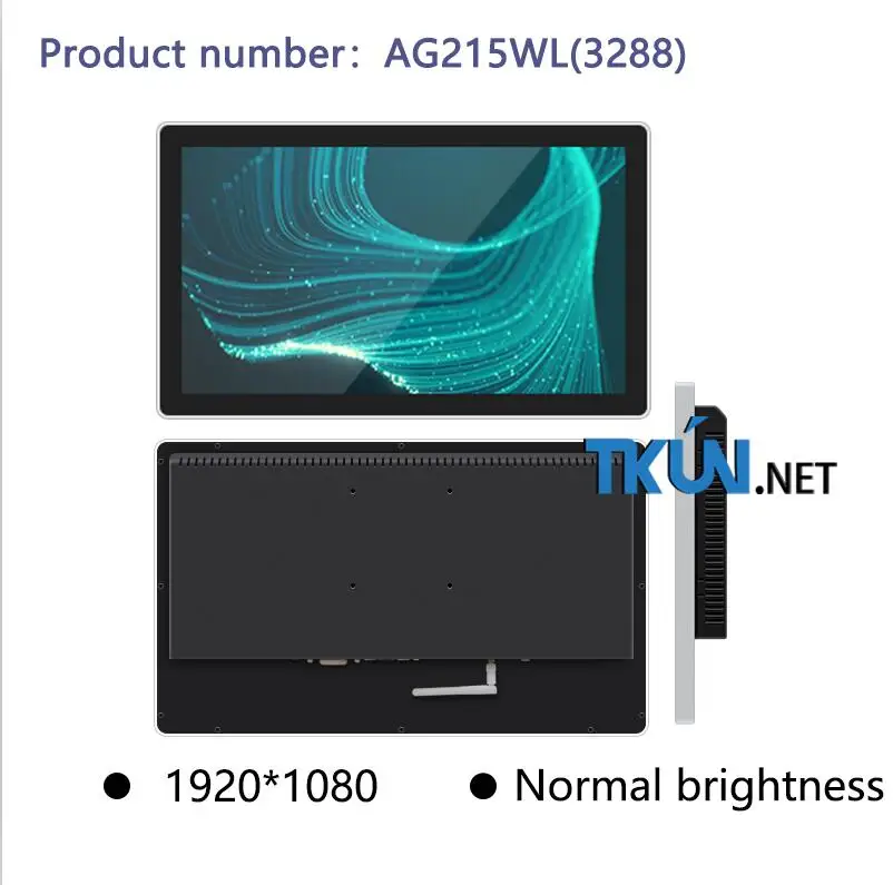 TKUN 15,6 дюймов емкостный мультитач все-в-одном машина, android все-в-одном. Промышленный Класс дисплея AG156WL AG156WL 3288 - Цвет: 21.5 conventional