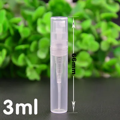 

10ps/lot High Quality, Empty, clear, 3ml perfume pen plastic sprayer refillable bottle mini small sample bottles portable bottle