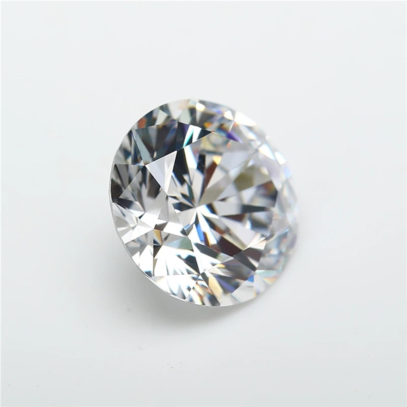 

Wholesale Size Price 3.0~10mm G Color Round Cut Lab Grown Loose Moissanite Stone Test Positive