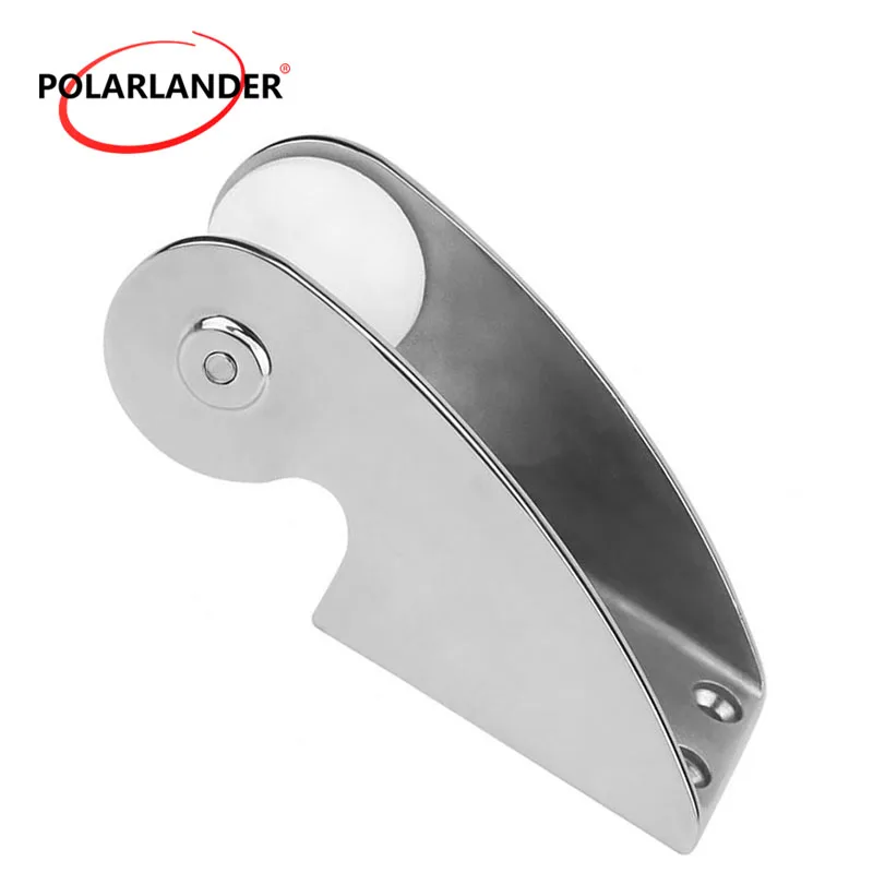 Лодка яхты лук якорь фиксированный якорь резиновый ролик 316 ролик из нержавеющей стали кронштейн морской