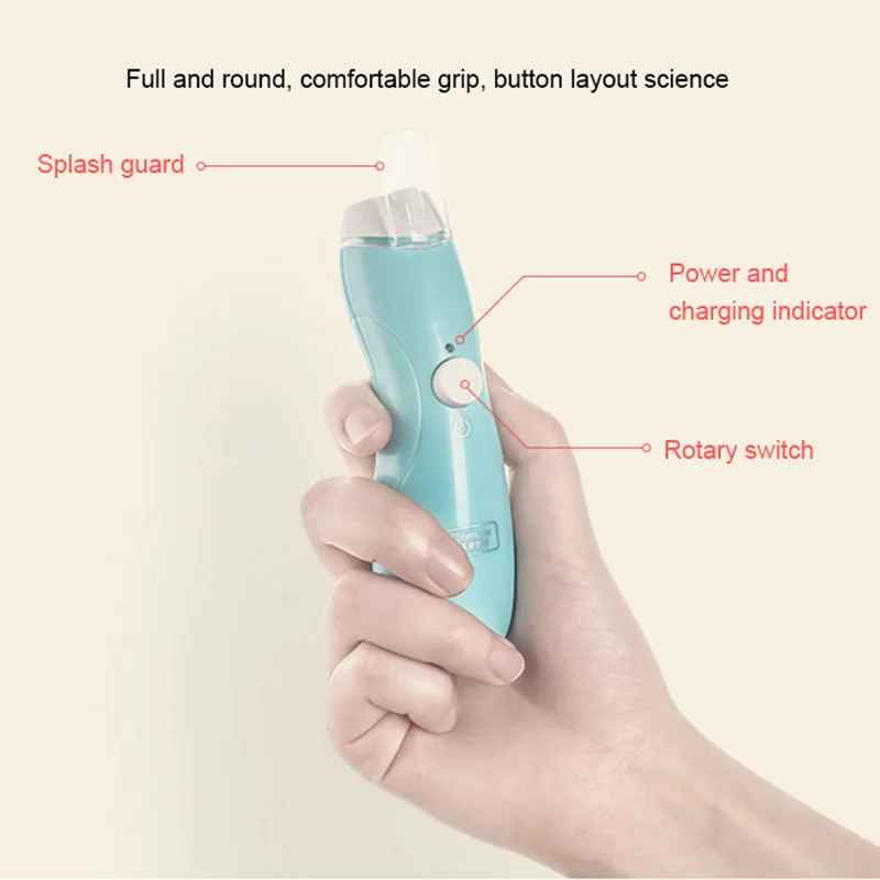 Electronic Baby Nail Trimmer for children Safety Cutter for Manicure Baby Nail Care Scissors Set with Nightlight Kid Nail kit