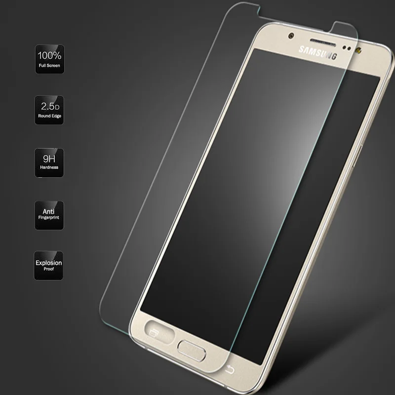 2-5D-9H-Tempered-Glass-For-Samsung-Galaxy-J5-J1-J7-2016-2015-Grand-Prime-S5
