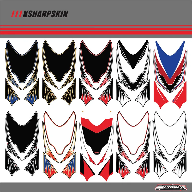 

Передний обтекатель мотором цифровая доска 3D защитный гель для HONDA CBR1000RR 2008-2011