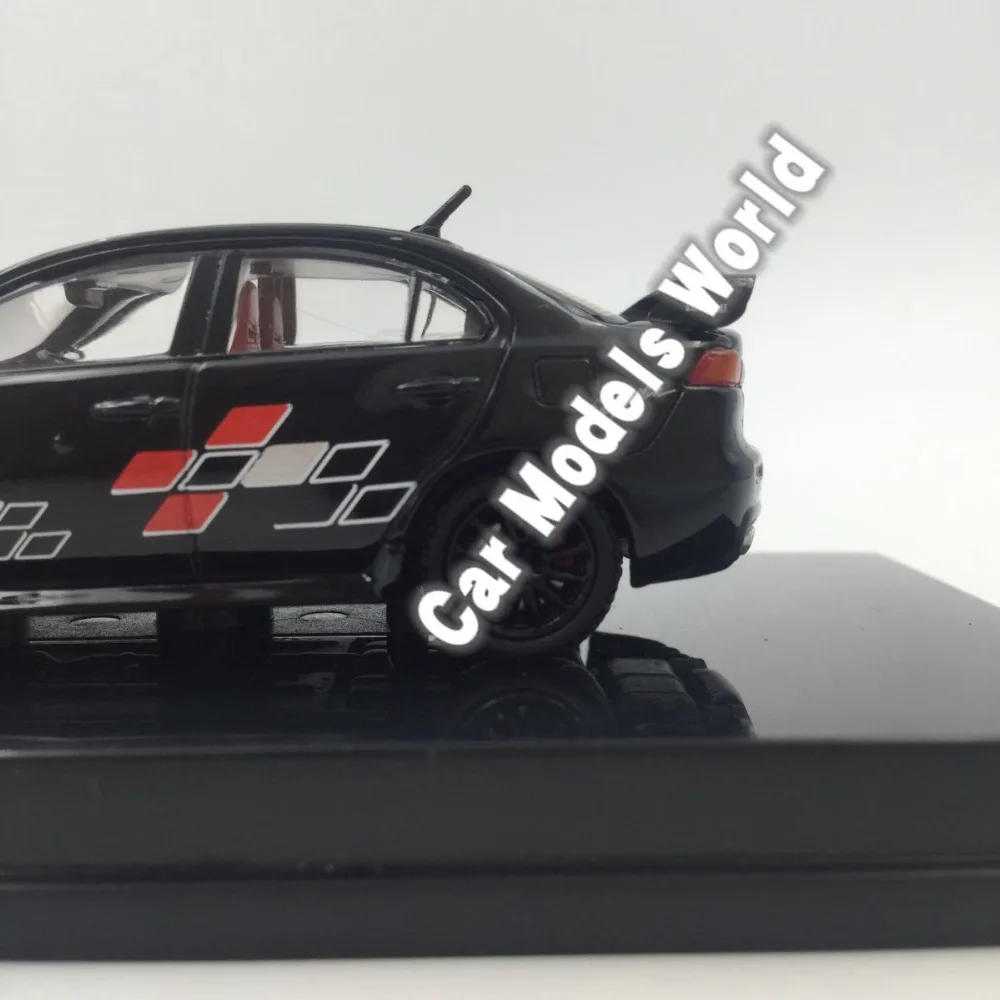 Литая модель автомобиля Tarmac для Lancer EVO X Evolution RALLIART (черный) 1:64|Наземный транспорт| |