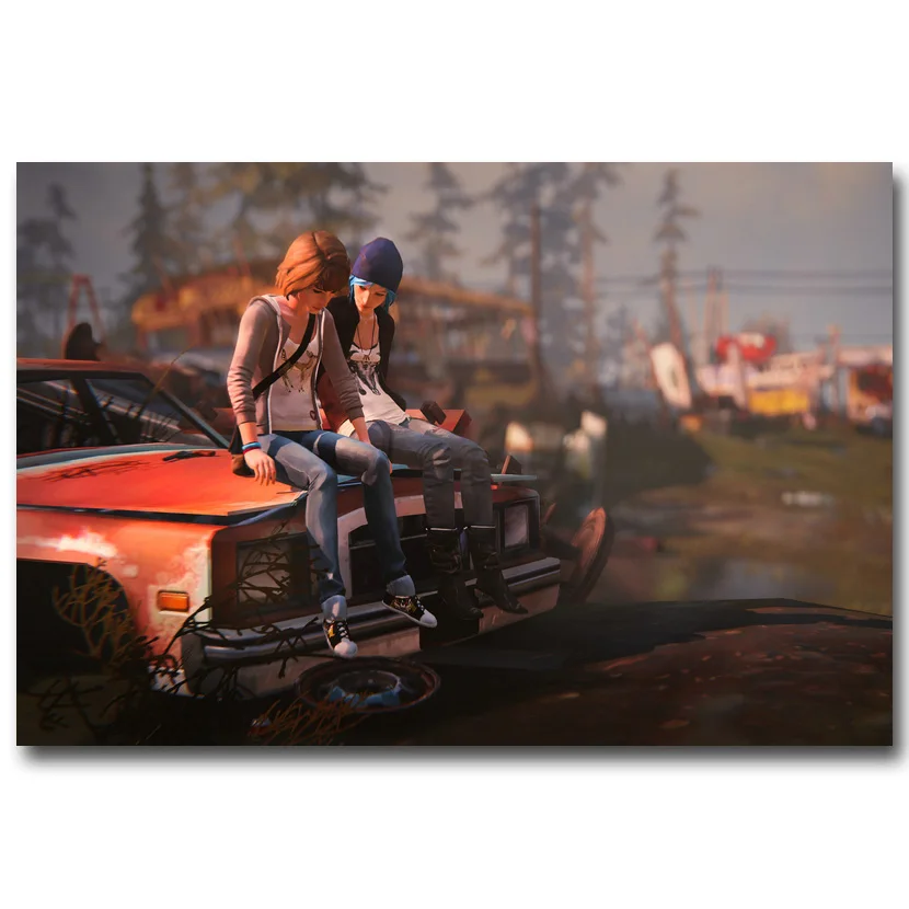 Художественная картина из шелковой ткани Life Is Strange 13x20 24x36 дюймов для украшения