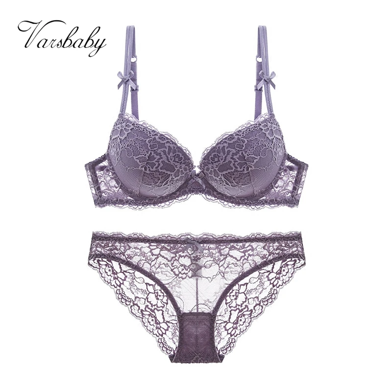 Комплект женского кружевного нижнего белья с чашками пуш ап|set woman underwear|bra setbra set