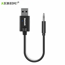 KEBIDU 3,5 мм аудио AUX Автомобильный приемник адаптер USB Bluetooth беспроводной аудио приемник Y-16 Bluetooth 4,2 стерео адаптер для динамика