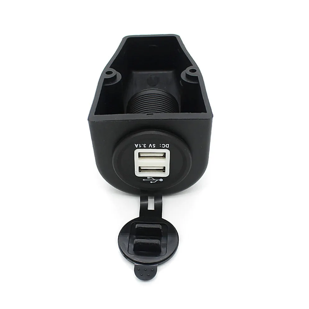 CARPRIE 12 V двойное Автомобильное универсальное usb-зарядное устройство автомобильное зарядное устройство USB адаптер питания дропшиппинг