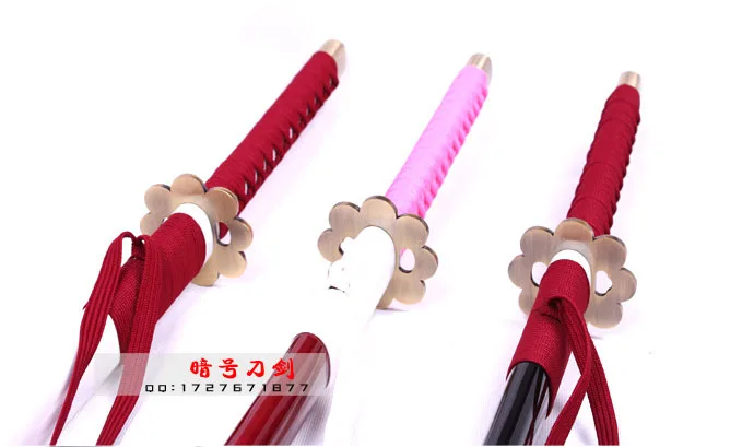 

S0260 ANIME BLEACH KUSAJISHI YACHIRU SWORD SHINY HAMON EDGE 1 OF 3 OPTIONS 41.5"