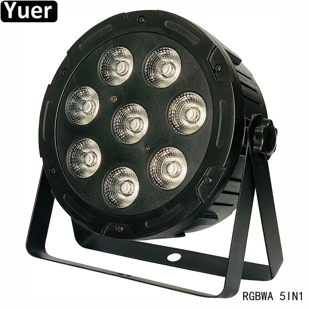 Светодиодный светильник RGBWA 5 в 1 8x10 Вт DMX512 цветная музыка свадьба паровой s DJ