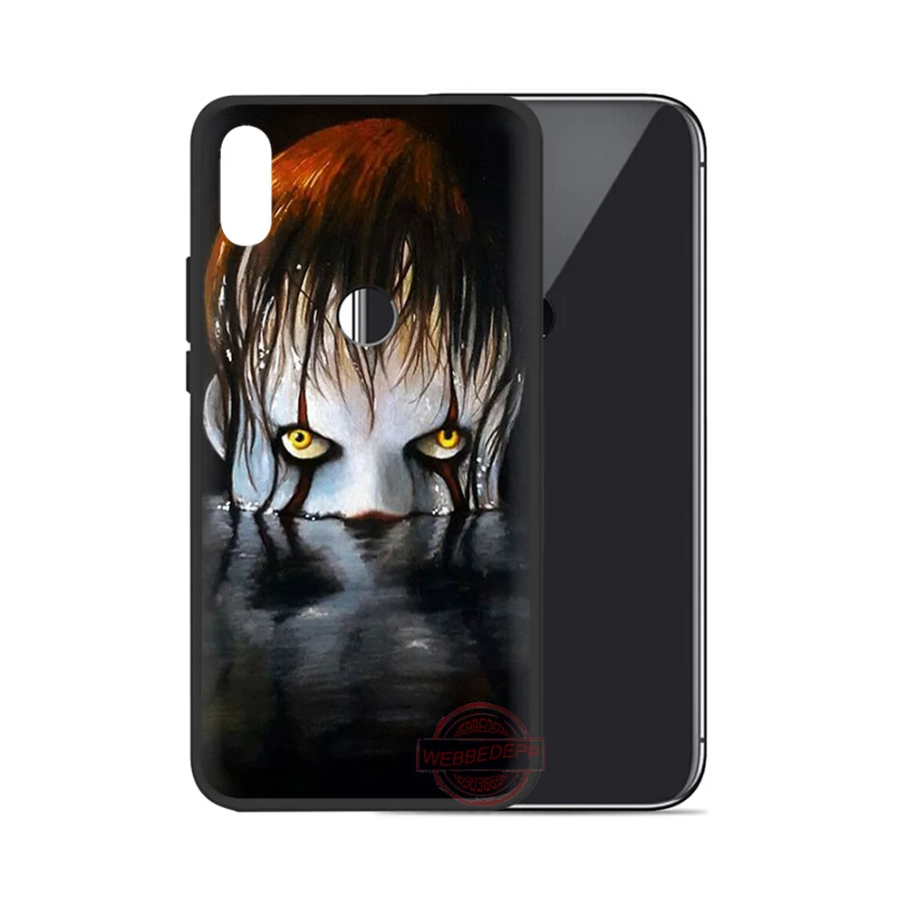 WEBBEDEPP Clown Terror IT TPU Phone Case for Redmi Note 6Pro 7Pro 4A 4X 5 5A 6A 8A 6Pro 7 S2 note 8 - Color: 3