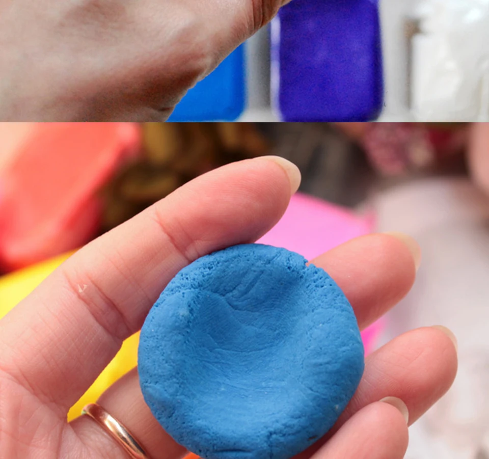 Lodo Macio Colorido Fornece Brinquedos Putty Argila Macia Luz Plasticina Playdough Lizun Encantos Goma Polímero Antiestresse Brinquedo 8 High Quality Brinquedos e hobbies