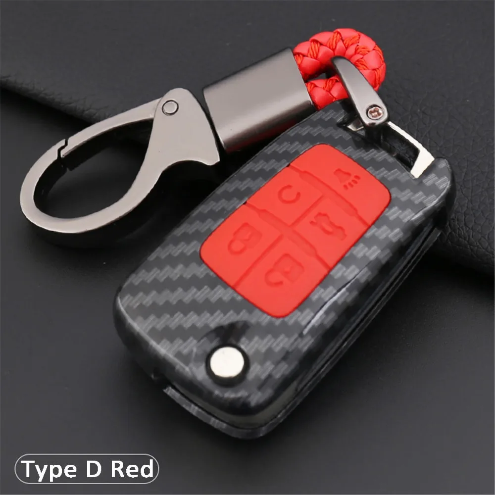 

Red 2/3/4/5 Buttons Folding Flip Remote Key Case Cover For OPEL Astra Buick Encore GL8 13 type Smart Key Shell Car Accessories