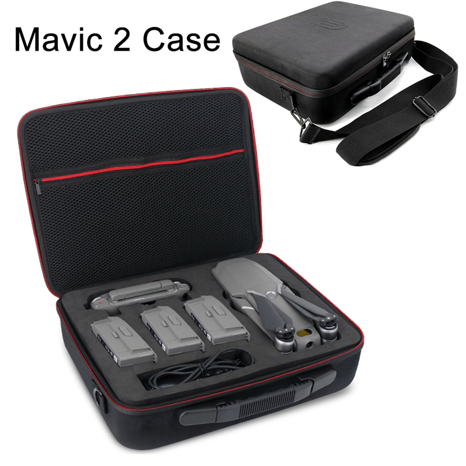 

DJI Mavic 2 Drone Shoulder Bag Travel Portable Storage Box Suitcase Carrying Case for MAVIC 2 Pro Zoom Battery Controller Parts