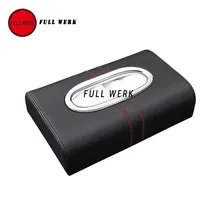 Высококачественный PU автомобильный подлокотник приборной панели коробка для салфеток держатель Чехол Крышка для хранения Контейнер с ковриком аксессуары для интерьера