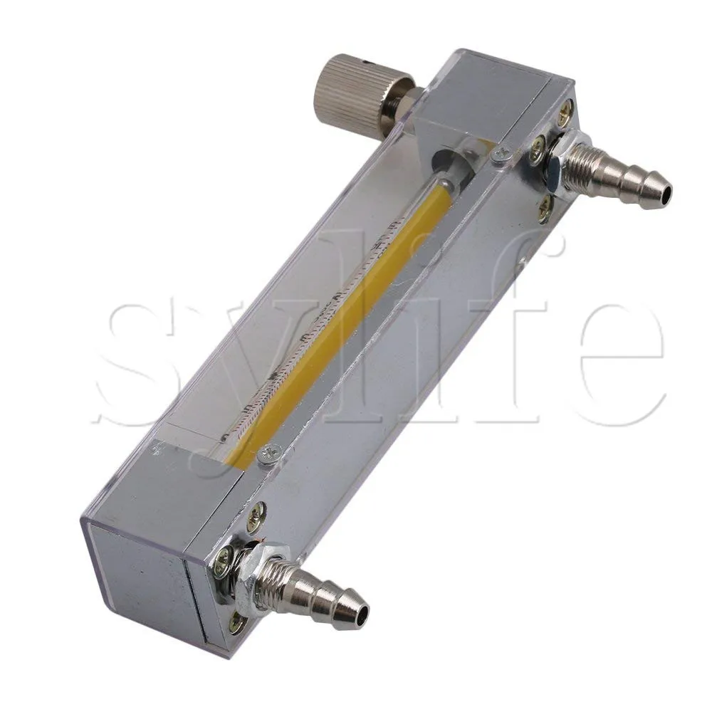 LZB 3 6 60ML/min Clear Flow Meter for Liquid Water with Control Valve