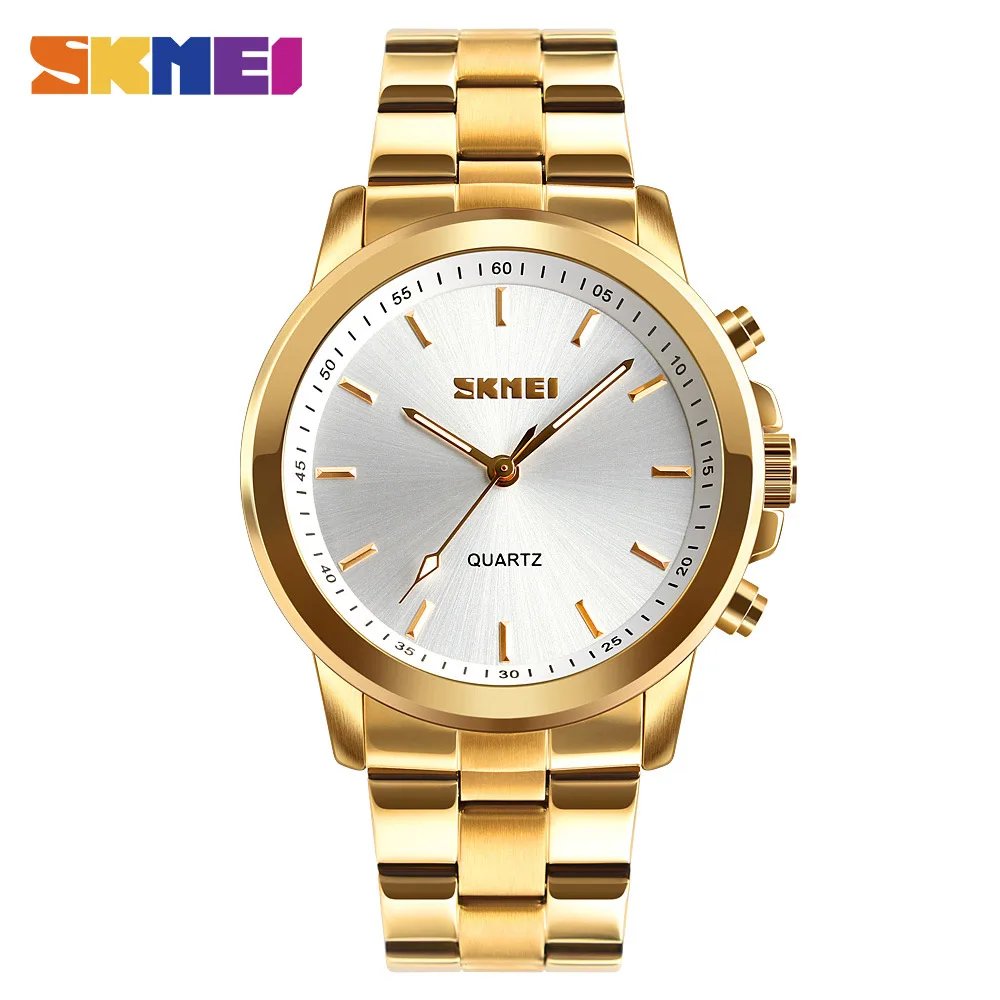 

SKMEI Luxury Men Smartwatch Pedometer Sleep Tracker SOS Bluetooth Waterproof Male Smart Watch Wristwatch For Android IOS