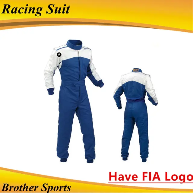 2015 FIA two layer fireproof car racing suit two layer fireproof professional car racing