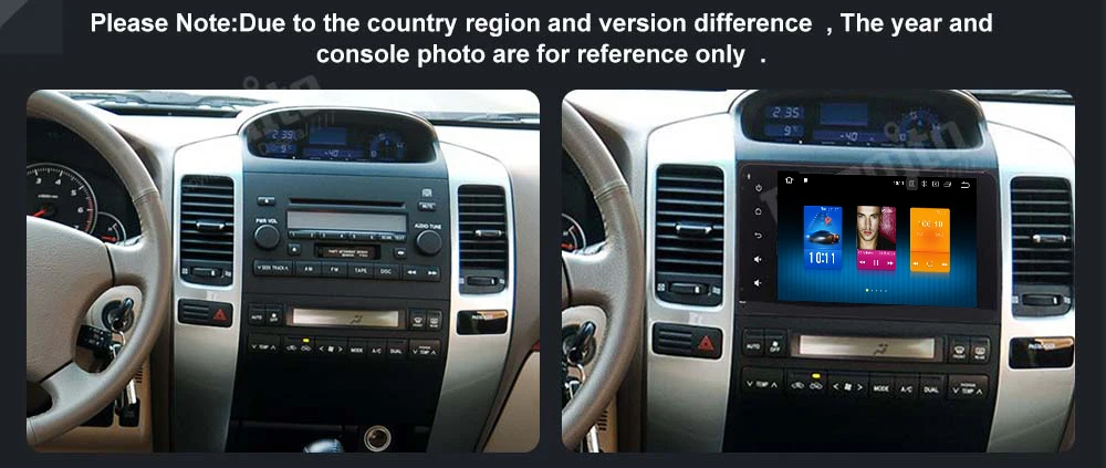 Excellent Android 9.0 car radio 4GB + 32GB Rom with 7" 1080P video for Toyota Corolla Camry Prado RAV4 Hilux 4