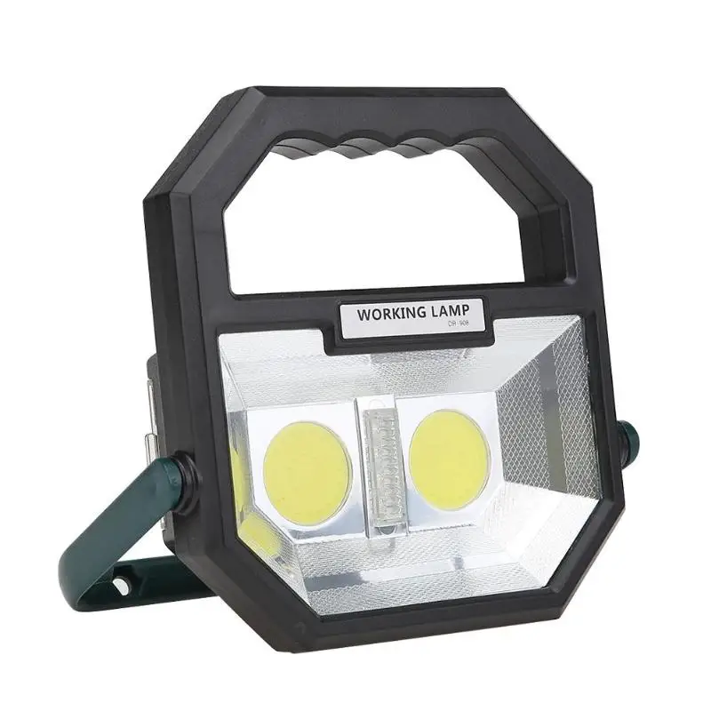 

6 Modes Multi-fuction Portable Lantern USB Rechargeable COB Work Light Safety Warning Security Lamp Outdoor Spotlight Floodlight