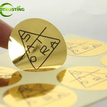 Leotriting 1000 шт на заказ глянцевые золотые серебряные клейкие наклейки индивидуальные металлические Золотые/серебряные косметические бутылки банки наклейки