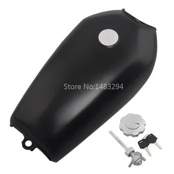 

Motorcycle Retro Cafe Racer Matte Black Fuel Tank Gas Tank Mount For Honda CG125 CG125S Cafe Build Universal Custom Accessories