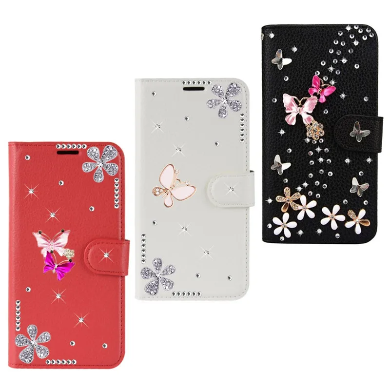 

butterfly Flip Leather Coque wallet Cover for Samsung Galaxy A90 A70 A50 A40 A30 A20 A10 M20 M30 case Funda bumper Phone case