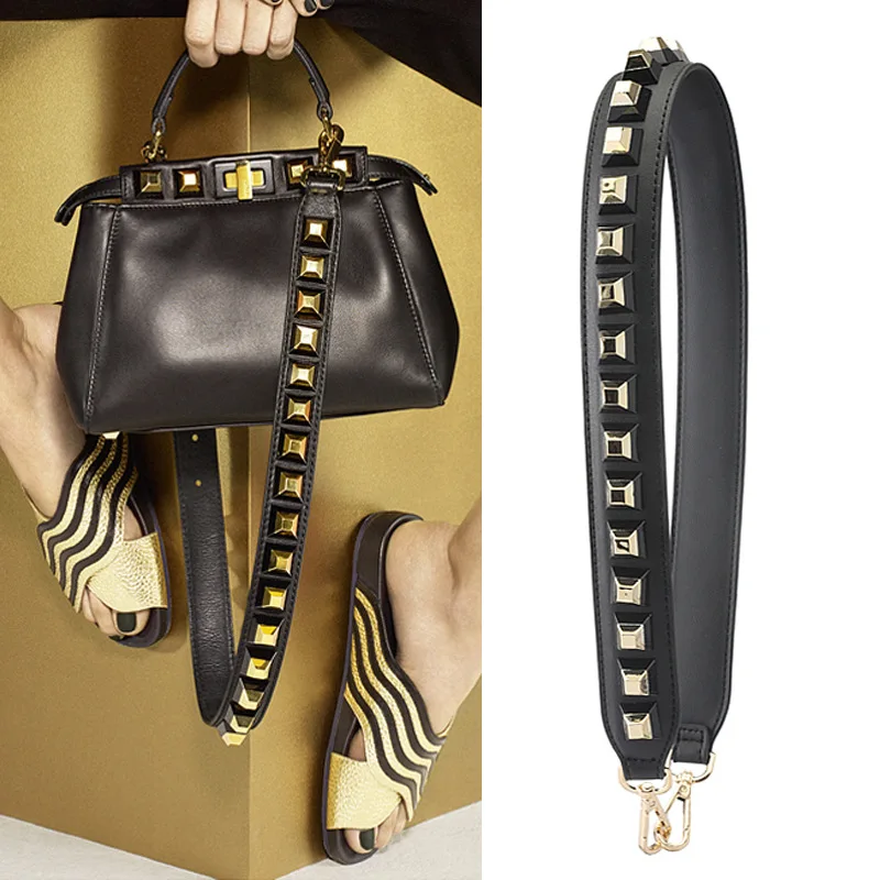 Luxury Shoulder Bag Wide Straps For Women