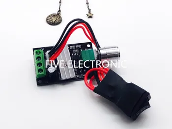 

PWM DC motor governor controller 6V12V24V 3A Speed switch / module with positive and negative switch function