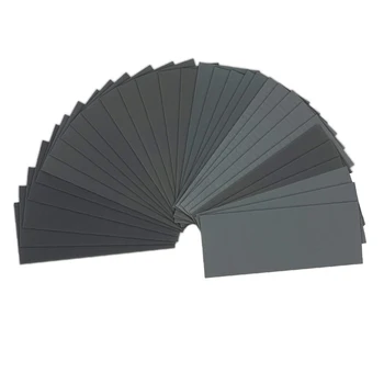 

Sandpaper, 90 Pcs 400 to 3000 Grit Wet Dry Sandpaper Assortment 9x3.6 Inch for Automotive Sanding - Wood Furniture Finishing -