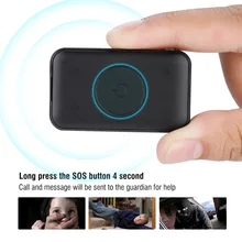 Умный gps локатор GSM для детей gps/A gps/LBS/wifi мини-трекер один ключ SOS Вызов