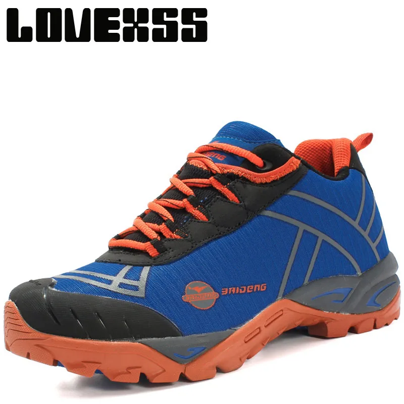 

LOVEXSS Spring 2018 Outdoor Athletic Hiking Shoes For Men Mountaineering Sport Shoes Man Brand Hunting Trekking Men's Sneakers