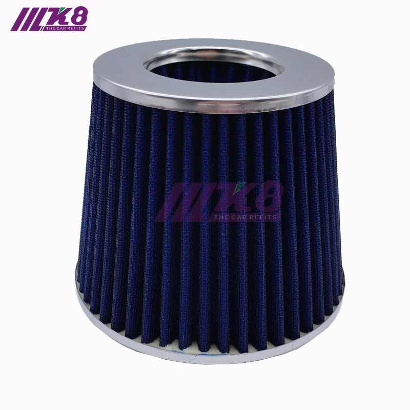 

K8-8004 3in Air Filter Flow Cold Air Intake For Universal Vehicle