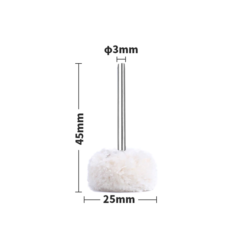 Полировка шлифовального круга Шлифовальная головка дремель для обработки дерева аксессуары шлифовальные кисти для вращающихся инструментов dremel Т-образная форма