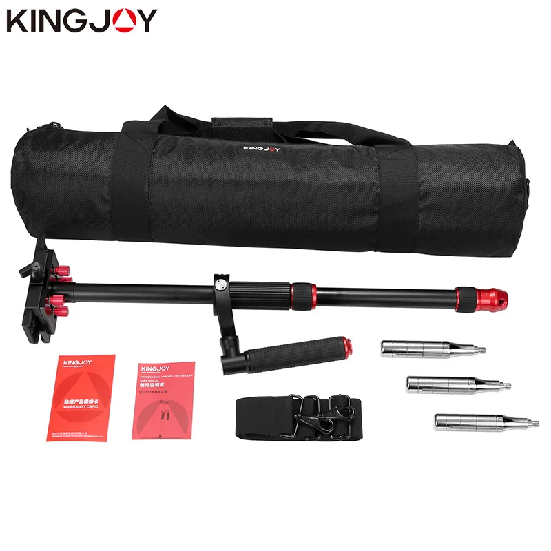 KINGJOY Officia VS10320 монопод для цифровой зеркальной камеры ручной Стабилизатор камеры штатив держатель Tripe стенд видео Para Movil гибкий карданный Dslr