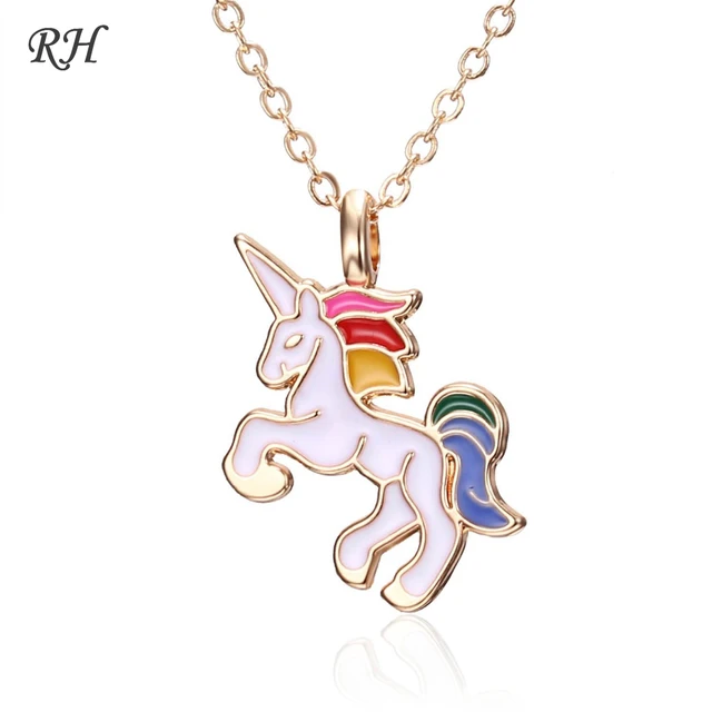 Collana Per Le Ragazze Dei Capretti Dei Bambini Dello Smalto Del Fumetto Cavallo Collana Per Le Ragazze Dei Capretti Dei Bambini Dello Smalto Del Fumetto Cavallo