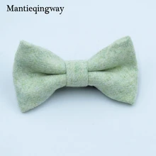 Mantieqingway/шерстяные галстуки-бабочки для малышей, костюмы с галстуком-бабочкой, хлопковая детская бабочка, для свадебной вечеринки, с бантом, регулируемые обтягивающие галстуки с бантом