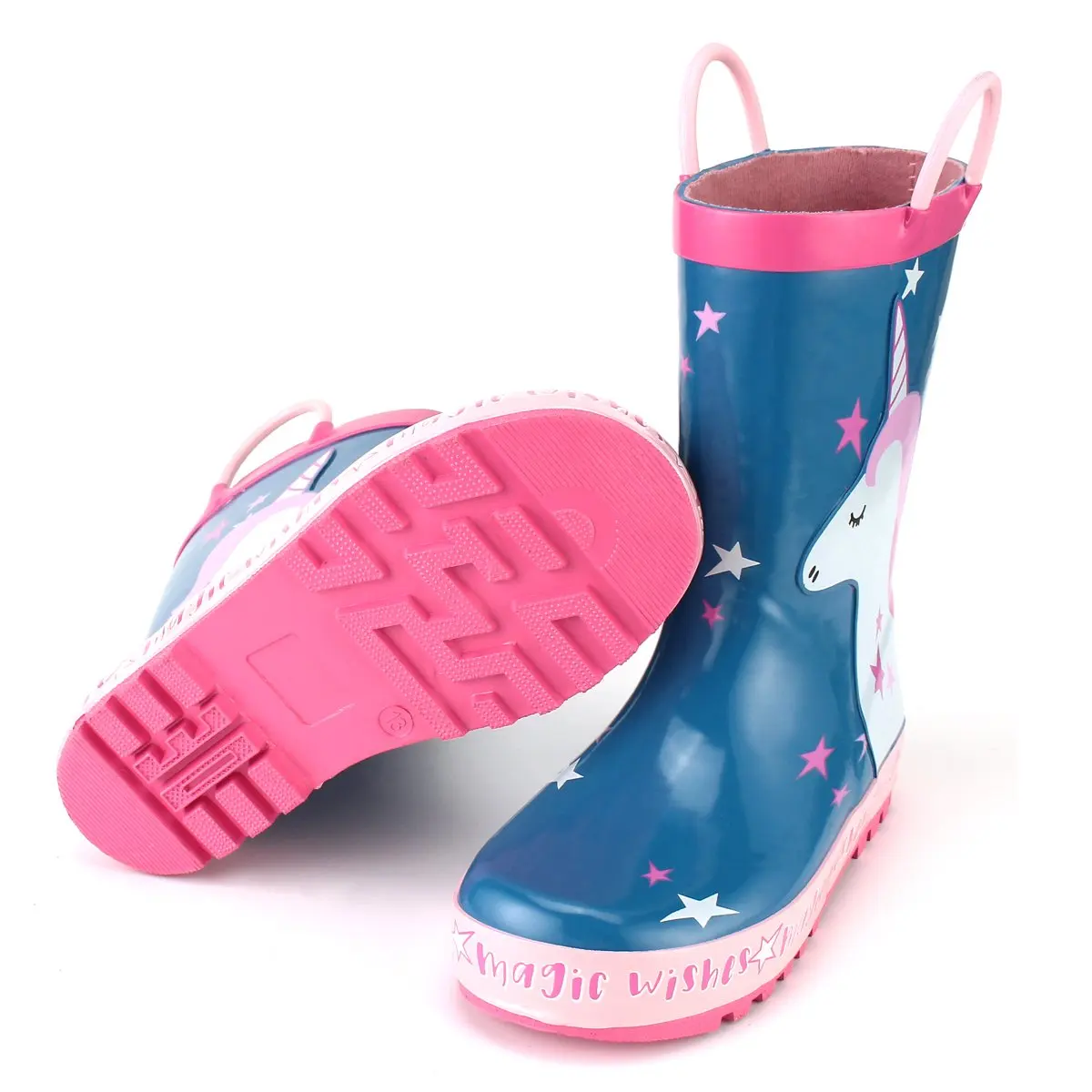 Unicorn Rain Boots Botas Unicornio Laura Ashley Lilac Unicorn