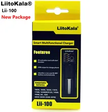 Liitokala Lii-100 1.2V 3.7V 3.2V 3.85V AA /AAA 18650 18350 26650 10440 14500 16340 25500 NiMH lithium battery smart charger
