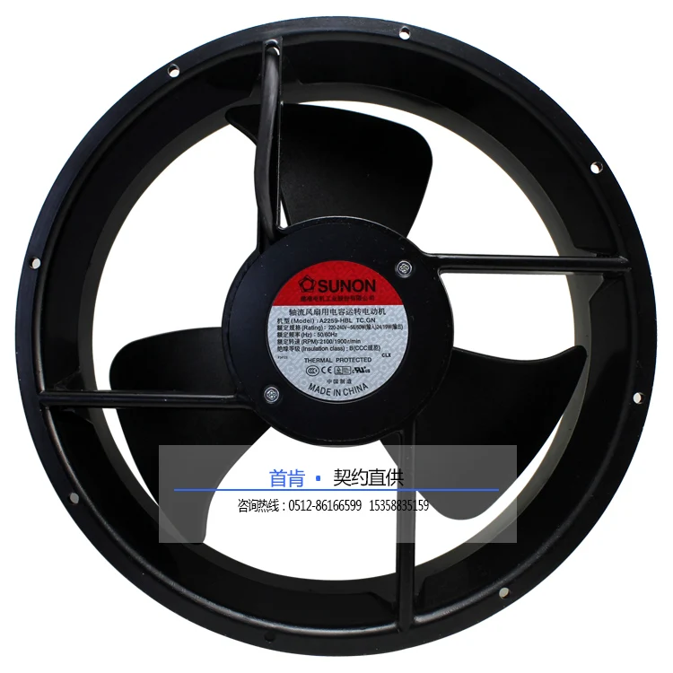 NEW SUNON 25489 220V A2259-HBL.TC.GN Axial cooling fan |