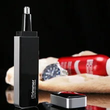 Для мужчин Электрический волос в носу триммер для бритья волос в носу женский нос ремонт ножницы удаления волос используется для уха бровей нос