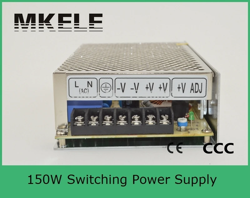 ФОТО Hot sale 150W 15v single output  S-150-15 10A  switching power supply for LED lights, factory direct sale AC to DC transformer