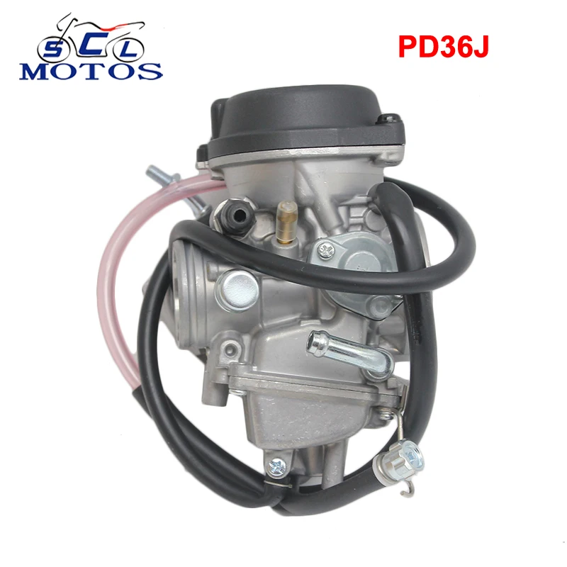 

Sclmotos - PD36J 36mm Motorcycle Carburetor Carburador Carb for Kawasaki KLF400 KSF400 KVF400 For Suzuki LTZ400 Quad ATV Racing