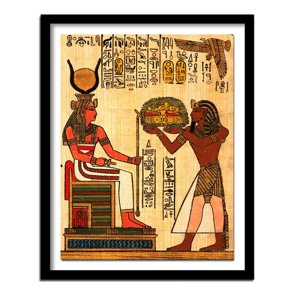 egyptian,Portrait,5D,diy,Diamond Painting abstract,egypt art,Cross