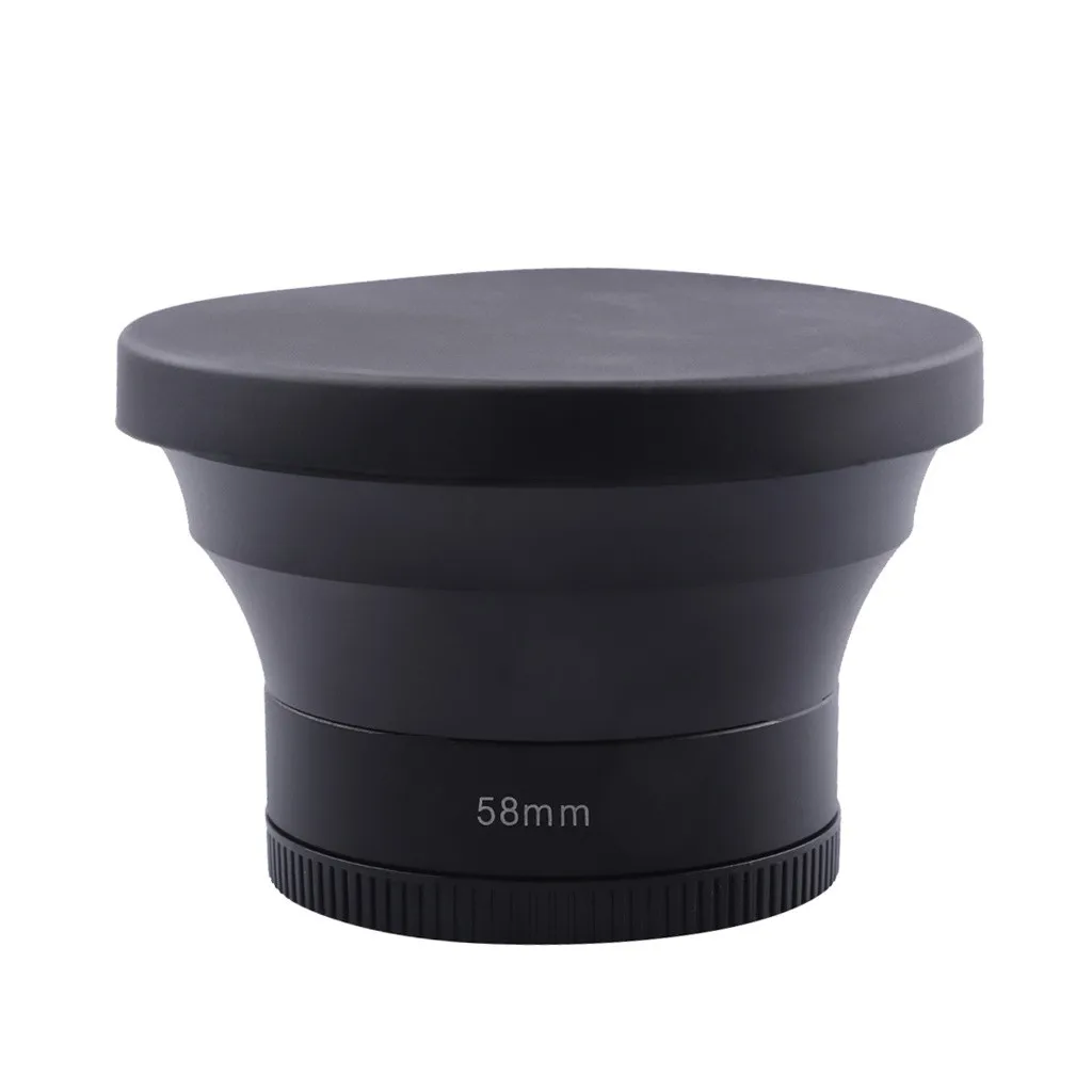 Широкоугольный объектив Neewer58MM 0.43X HD с макрообъективом крупным планом без