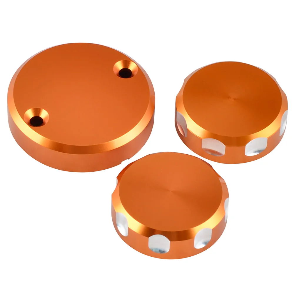 NICECNC Front Rear Brake Clutch Fluid Reservoir Cover Master Cap For